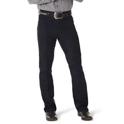 Image of Wrangler Men&#039;s Wrancher Dress Jean, Navy, 32W x 31L