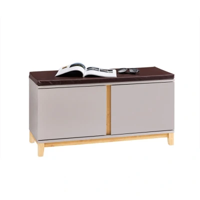 Image of Hallway Storage Bench Shoe Cabinet, FSR117 KA Sobuy