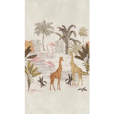 Image of Stories of Life Mural Tropical Safari 398751