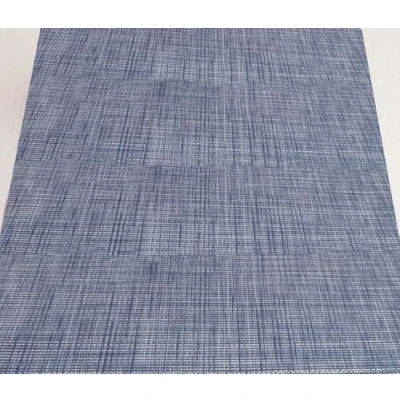 Image of Jason Woven Vinyl Table Runner Blue