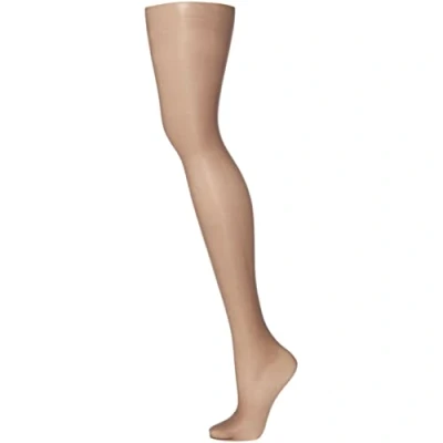 Image of 1 Pair Barely Black 10 Denier Elegance Sheer Tights Ladies Medium Charnos