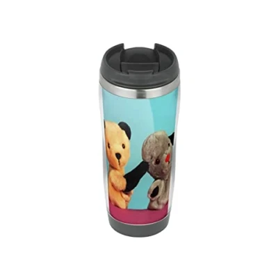 Image of Profiles Sooty and Sweep Travel Mug, Thermal Insulated Cup for Hot Cold Beverages Drinks