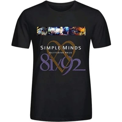 Image of GCZ Simple Minds Glittering Prize 8192 Men&#039;s T Shirts Black L