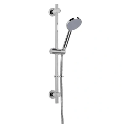 Image of Presion Grande Pressure Boosting Shower Riser Rail Kit 68cm Rail, Powerful Head, 1.75m Reinforced Stainless Steel Hose and Adjustable