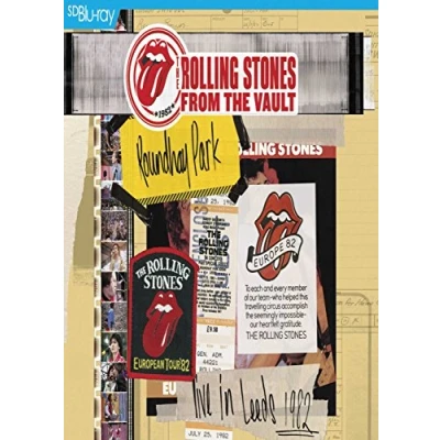 Image of the Rolling Stones: From Vault Live in Leeds 1982 (Blu ray)
