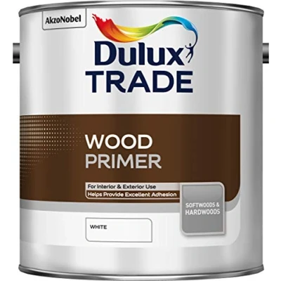 Image of Dulux Trade Wood Primer White 2.5L