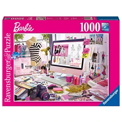 Image of Ravensburger Barbie Jigsaw Puzzles for Kids and Adults Age 12 Years Up 1000 Pieces Fashion Icon