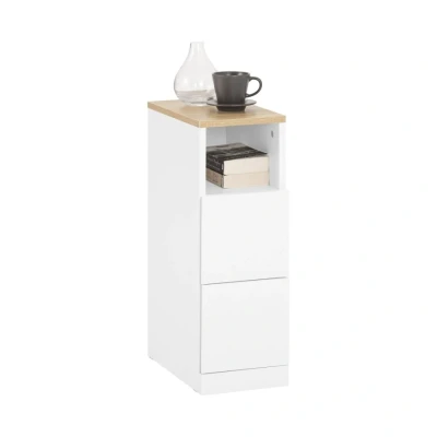 Image of Bedside Table Nightstand Sofa Side Telephone Table,FBT149 WN Sobuy