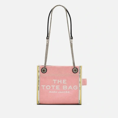 Image of Marc Jacobs The Denim Chain Mini Tote Bag