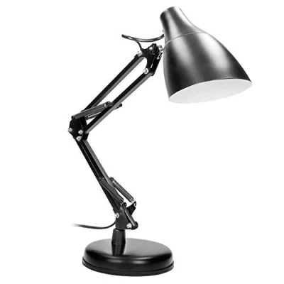 Image of Virone DIAN Desk Lamp E27 60W Steel Mount (Black)