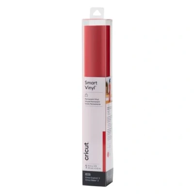 Image of Cricut Smart Vinyl Permanent (0.9 m), Red