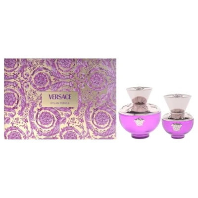 Image of Versace Dylan Purple Eau de Parfum 100ml Gift Set (Contains EDP and 30ml EDP)