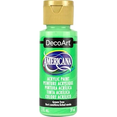 Image of Deco Art Acrylic Paint, Green Tree, One Size