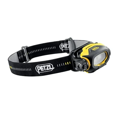 Image of Petzl E78AHB 2 PIXA 1 Headlamp, Suitable for Proximity Lighting with CONSTANT LIGHT Technology, 60 lm, Black/Yellow