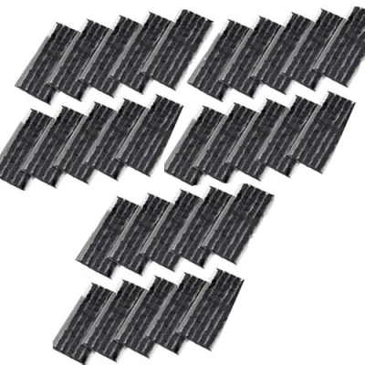 Image of 30 x Tubeless Tire Tyre Puncture Repair Kit 8&quot; Strips Plug Car Van Truck Bike