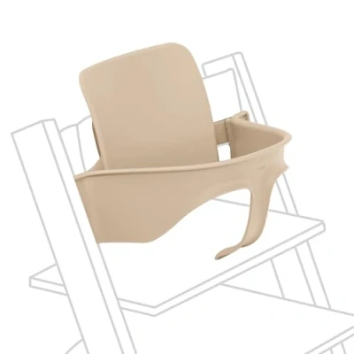 Image of Stokke Tripp Trapp Baby Set2, Natural Ages 6 36 Months Convert The Chair into a Comfortable High