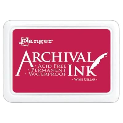 Image of RANGER INDUSTRIES Ink pad, red, one Size