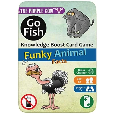 Image of The Purple Cow Go Fish Funky Animals Facts