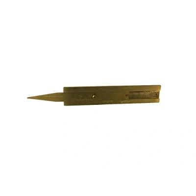 Image of Proops Brass Depth Gauge Setting Measuring Tool Jewellery Tyre Tread Modelling (D8075). Free UK Postage.