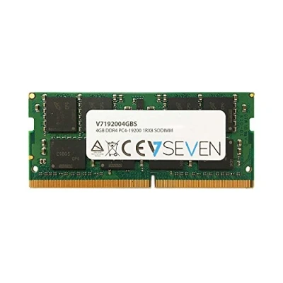 Image of V7 V7192004GBS 4GB DDR4 PC4_19200 _ 2400MHZ SO DIMM Notebook Memory Module