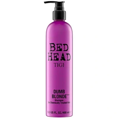 Image of Bed Head by Tigi Dumb Blonde Shampoo for Damaged Hair 400 ml
