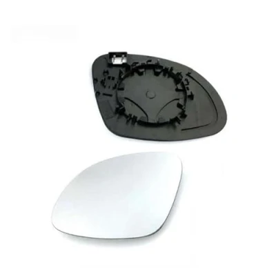 Image of Wing Mirror Glass for VW Tiguan 2007 2008 2009 2010 2011 2012 2013 2014 2015 2016 Heated Left Hand Side UK Passenger