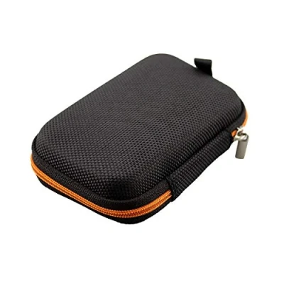 Image of caseroxx Blood Glucose Meter Hard case Suitable for Adia Blutzuckermessgerät in Black, Diabetic Storage