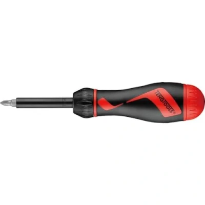 Image of Teng Tools Ratchet Screwdriver + Bits 7 Double Ended