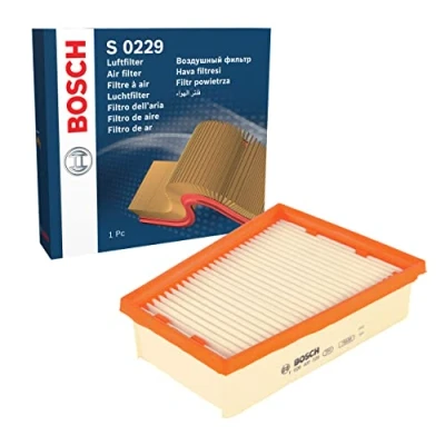 Image of 165463884R, 7701071367, 8200302666, 8200820860, 8200885185 Air Filter BOSCH F 026 400 229 58,5mm 190mm 246mm Insert RENAULT: MEGANE 3