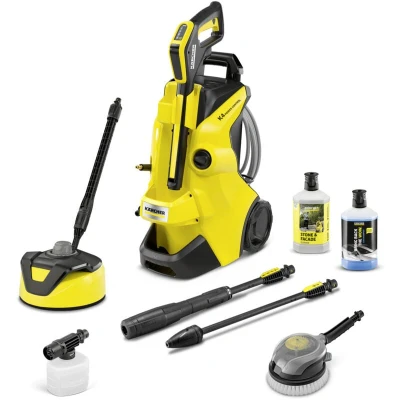 Image of Kärcher K 4 Power Control Flex Car &amp; Home Pressure Washer, Pressure: max. 130 bar, Flow Rate: 420 l/h, Area: 30 m²/h, Water Filter, Weight: 11.5 kg, Dirt Blaster, Spray Lance, incl. Kit