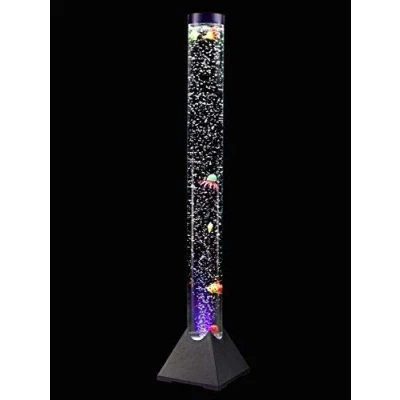 Image of 90cm Colour LED Bubble Water Fish Tank Large Lamp Tube Mood Light Changing