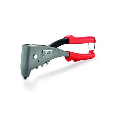 Image of Novus Blind Riveting Pliers N 30, Ergonomic Professional Pliers, 1 Hand Operation, Made of Aluminium And Steel, Handle Lock