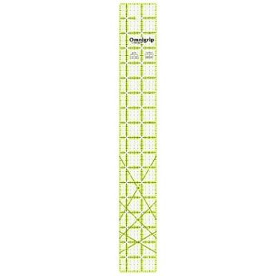 Image of Omnigrip Non Slip Quilter&#039;s Ruler, 2 1/2 x 18 in