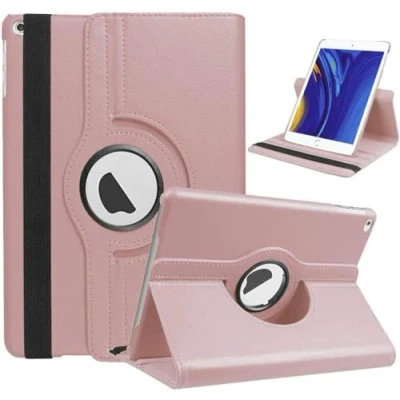 Image of World Biz Rotating Case For10.2&quot; (9th/8th/7th Generation, 2021/2020/2019), 360 Degree Rotation Stand Flip Cover, Auto Wake/Sleep for Apple iPad 10.2 (Rose Gold)
