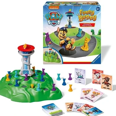 Image of Ravensburger Paw Patrol Toys Funny Race Game for Kids Age 4 Years Up 2 to Players Childrens Gifts
