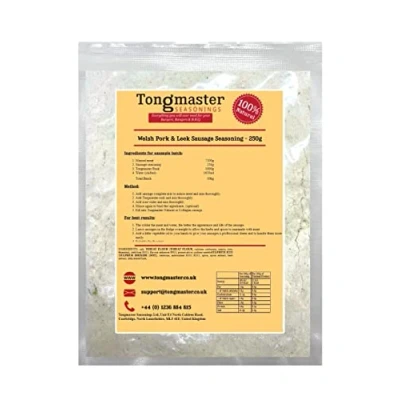Image of Welsh Pork &amp; Leek Sausage Seasoning 250g