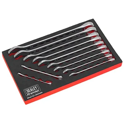 Image of Sealey Premier Combination Spanner Set 11pc Imperial