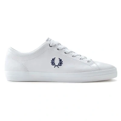 Image of Fred Perry Baseline Leather B7311200, Trainers, white, 11.5 UK