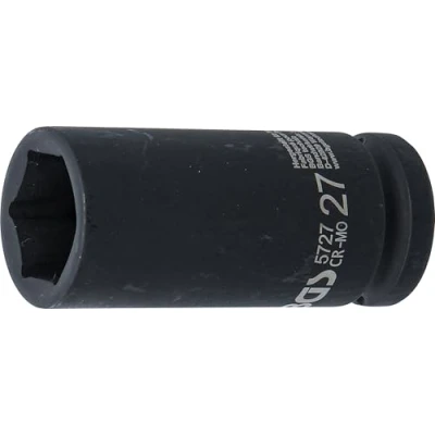 Image of BGS 5727 Impact Socket Hexagon, deep 20 mm (3/4&quot;) Drive 27