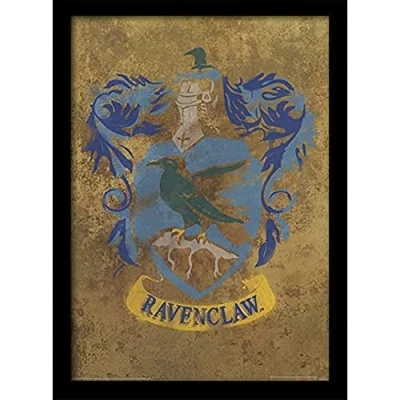 Image of Harry Potter &quot;Ravenclaw Crest&quot; Framed Print, 30 x 40 cm