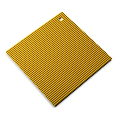 Image of Zeal Silicone Heat Resistant 22cm Trivet Mat Mustard