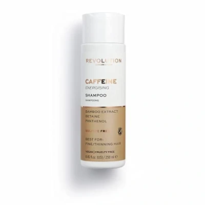 Image of Makeup Revolution Haircare Caffeine Energising Shampoo for Fine Hair