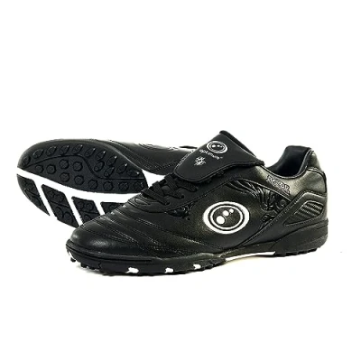 Image of Optimum Razor Lace Up Astro Trainer Size 10, Durable &amp; Stylish Footwear with Excellent Support Suitable for All Weather Artificial Pitches Indoor Use Black Silver