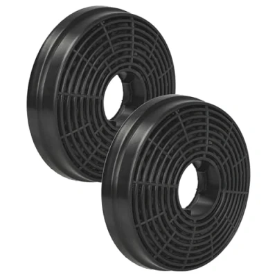 Image of vhbw 2x Activated Carbon Filter Replacement for PKM CF130 Extractor Hood 10.5 cm