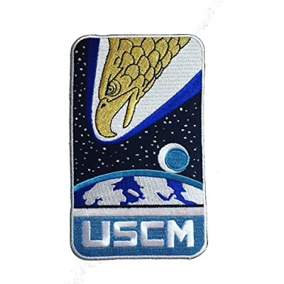 Image of Aliens USCM US Colonial Marines Screaming Eagle Embroidered Iron on Patch (125mm x 75mm)