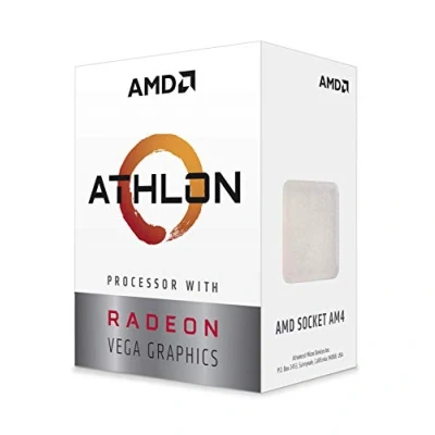 Image of AMD Athlon 3000G Processor with Radeon Vega 3 Graphics (2C/4T, 3.5 GHz Base Clock)
