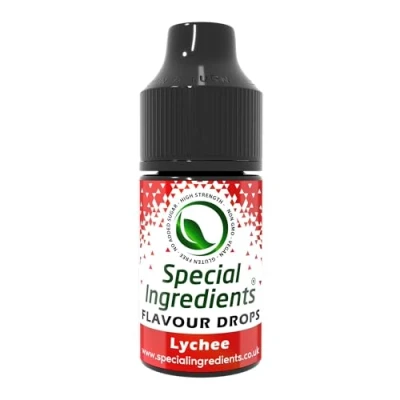 Image of Lychee Flavour Drop 500ml Highly Concentrated Versatile Food Flavouring Vegan, Non GMO, Gluten Free