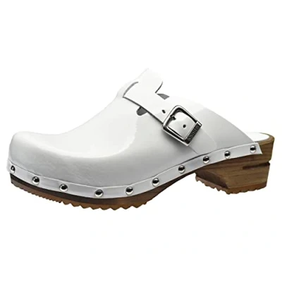 Image of Sanita KRISLA women&#039;s Clogs (Shoes) in White