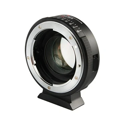 Image of VILTROX NF M43X Speed Booste 0.71x lens adapter for Nikon F to Micro Four Thirds M43 Camera Manual infinity focus