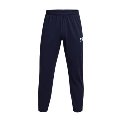 Image of Under Armour Men&#039;s UA Challenger Pique Track Pant, Textured Knit Tracksuit Bottoms, Loose Joggers for Men, Sportswear with Sweat Wicking, Fast Drying Fabric Technology Midnight Navy